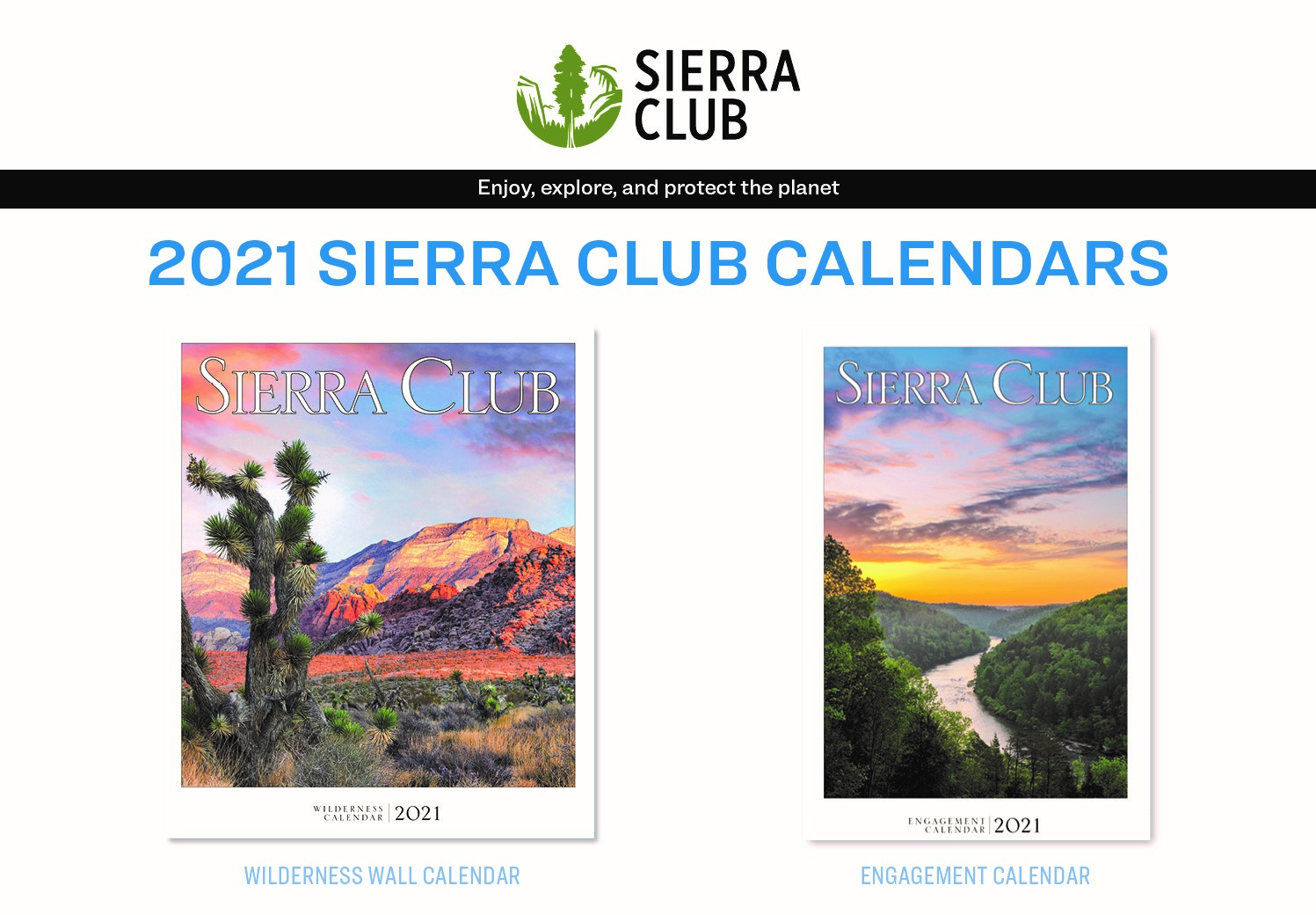 2021 Engagement Calendars Still Available! Sierra Club